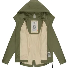 Ragwear Outdoorjacke "Monade Übergang", Damen, Gr. XL (42), gelb (gelbgrün), Obermaterial: 100% Polyester.
