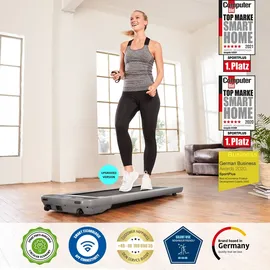 Sportplus | Kompaktes Walking-Pad für zuhause bis 6 km/h | Desk Walking-Pad für Schreibtisch, Büro & Homeoffice | App kompatibel | Treadmill bis 120kg belastbar