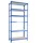 Proregal Schwerlastregal Metall 250x100x30cm blau 6 Fachböden