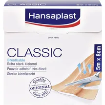 Hansaplast  Wundpflaster Classic 5 m x 8 cm