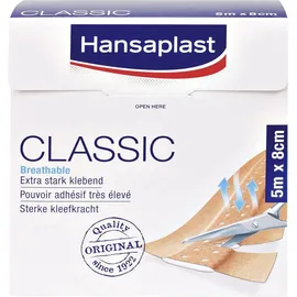 Hansaplast  Wundpflaster Classic 5 m x 8 cm