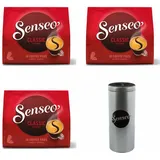 SENSEO Kaffeepads Premium Set Klassisch Classic 3 Kaffee je 16 Pads mit Paddose