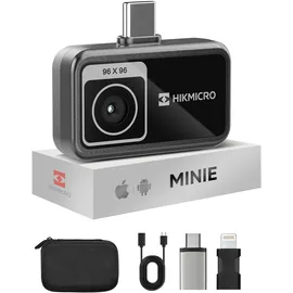 Hikmicro Wärmebildkamera Mini E -20 bis 400 °C 96 x 96 Pixel 25 Hz