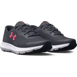 Under Armour Surge 3 Damen pitch gray/white/cerise 44,5