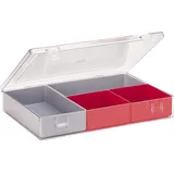LA KA PE Sortimentkasten mit Deckel 307x225x50mm Typ 4.10