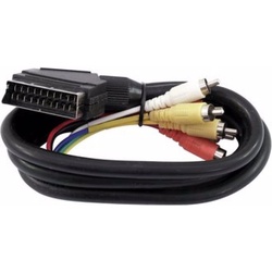 Omnitronic Scart — RCA (1.50 m), Video Kabel