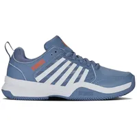 K-Swiss Herren Court Express 2 Tennis Shoe, Infinity/White/Scarlet Ibis,