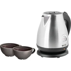 ECG RK 1705 Metallico 1,7 l Silber