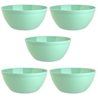 ENGELLAND Müslischüssel Plastikschale, 900 ml, PP-Kunststoff (BPA-frei), (Vorteils-Set, 5-tlg),