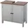 Hti-Living HTI-Line Waschbeckenunterschrank Bambus