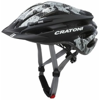 Cratoni Pacer 49-55 cm Kinder black/anthracite matte