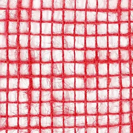 vidaXL Juterolle Rot 25 x 500 cm