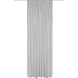Vorhang HEINE HOME, grau, B:135cm H:245cm, Polyester, Gardinen
