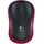 Logitech M185 Wireless Mouse schwarz/rot