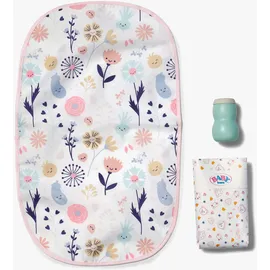 Zapf Creation Puppenwickeltasche Wickeltasche Blumen rosa 837894