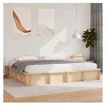 vidaXL Bettrahmen 180 x 200 cm Braun