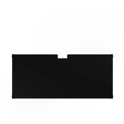HUMPTER® CUBE Ablage unter dem Tisch, Schwarz