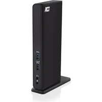 ACT AC7049 USB C), Dockingstation & USB Hub, Schwarz