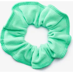 Haargummi Scrunchie Damen Frottee - grün frühlingsgrün No Size