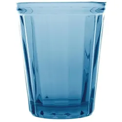 Gastronoble 6 Olympia Cabot getafelte Glas Tumbler blau 26cl - Wassergläser
