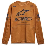 Alpinestars Nook Langarm-t-shirt - Root Beer - S