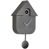 Karlsson Wanduhr Cuckoo, - Grau