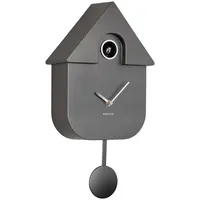 Karlsson Wanduhr Cuckoo, - Grau