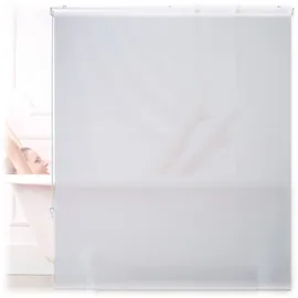 Relaxdays Duschrollo 140 x 240 cm weiß