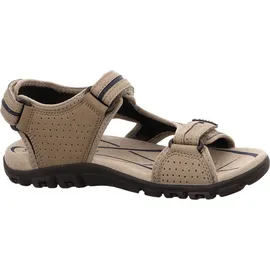 GEOX Uomo Strada Sandalen Sand / Navy 41