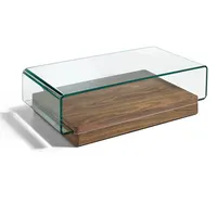Ac angel cerda ANGEL CERDA Couchtisch aus Glas 120x33x70