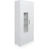 Vitrine Vitreo Neo 90 x 40 x 197 cm Weiß