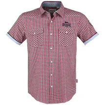 Lonsdale Kurzarmhemd Rot 3XL