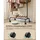 Songmics Rollgarderobe schwarz Metall 83,0 - 120,0 x 156,0 cm