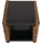 Mendler Nachtschrank Lucca 49 x 49 x 47 cm Braun