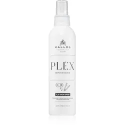 Kallos Plex Flat Iron Spray Hitzeschutzspray für Behandlungen mit Haarglätter und Lockenstab für beschädigtes, chemisch behandeltes Haar 200 ml
