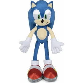Sega Sonic 2 Sonic Plüschtier 30 cm Blau/Rot