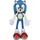 Sega Sonic 2 Sonic Plüschtier 30 cm Blau/Rot