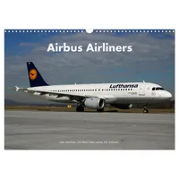 Calvendo Airbus Airliners (Wandkalender 2026 DIN A3 quer), CALVENDO