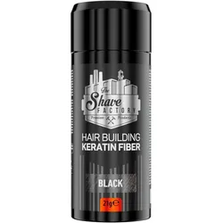 The Shave Factory Hair Building Fiber Black 21 g