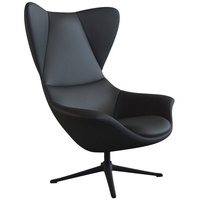 FLEXLUX Ohrensessel »Stilo Relaxsessel«, schwarz