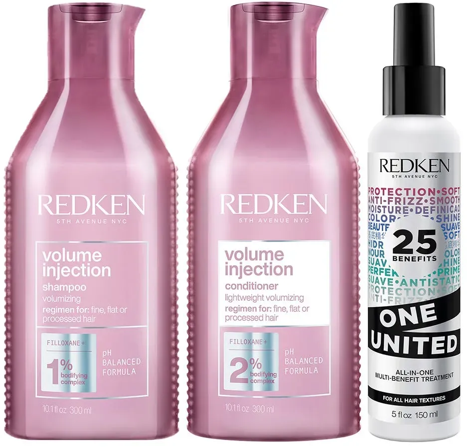 Redken Volume Injection Routine mit One Unite Bundle