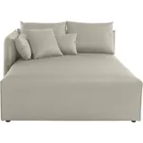 andas Ottomane »Nöre«, Lounge-Modul - zum eigenen Zusammenstellen, Breite 138cm, Tiefe 168cm, beige