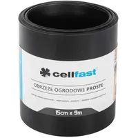 Cellfast Rasenkante 15 x 900 cm schwarz