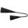 XDrum 231A Agogo Bell Large Schwarz