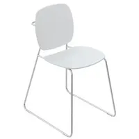 Hewi 950 Badstuhl mit Rückenlehne und Handtuchreling signalweiß