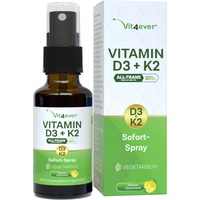 Vitamin D3 + K2 Sofort-Spray 50 ml - Zitronengeschmack