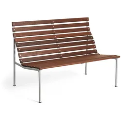 HAY - Traverse Outdoor Lounge Bank, Aluminium / Esche geölt