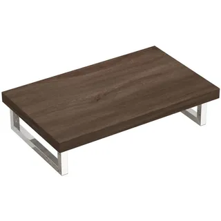 doporro Waschtischplatte für Waschbecken Holzplatte Waschtischkonsole Eiche Badezimmer 80 cm x 5 cm x 50 cm