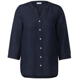 Cecil Leinenmix Tunika mit Knöpfen | Blau