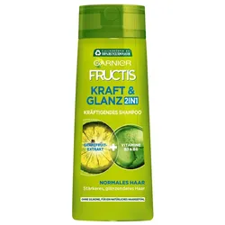 Garnier Fructis KRAFT UND GLANZ KRÄFTIGENDES 2-IN-1 SHAMPOO All-in-One Pflege 250 ml 